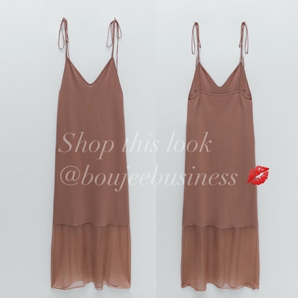 ZARA Limited Edition Knit Slip Dress BNWT - Picture 9 of 9